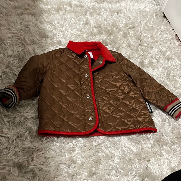 Brown Burberry Jacket size 2year